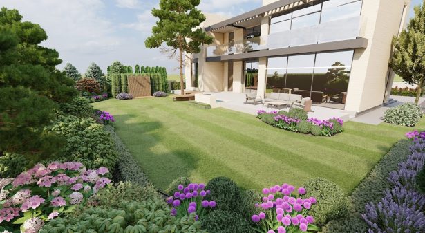 Projekti i idejna rešenja dvorišta, vrtova i parkova sa 3D prikazom